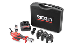 Zaciskarka Ridgid RP 115 micro-Press szczęki M15-18-22 akumulatory 2.5 Ah ładowarka